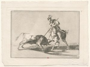 [Der Stierkampf, Nr. 11] von Francisco de Goya