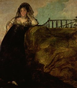 Leocadia Zorilla, die Haushälterin des Künstlers, ca. 1821 von Francisco de Goya