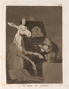 Weder mehr noch weniger von Francisco de Goya