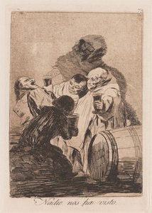 Niemand hat uns gesehen, spätes 18. - frühes 19. Jahrhundert von Francisco de Goya