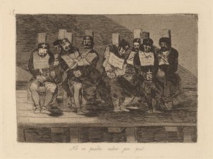 Man kann nicht wissen warum von Francisco de Goya