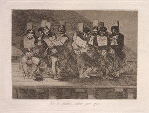 Man kann nicht wissen warum von Francisco de Goya
