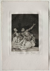 Ochenta Caprichos: Wenn der Tag anbricht, werden wir losziehen von Francisco de Goya