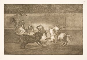 Der Tod von Pepe Illos (3. Komposition) von Francisco de Goya