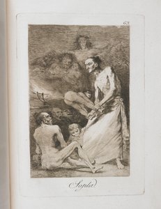 Platte aus Los Caprichos, 1797-1798