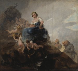Poesie und Dichter von Francisco de Goya