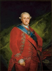 Porträt von Karl IV. von Bourbon, um 1789