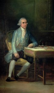 Porträt von Don Francisco de Saavedra, 1798
