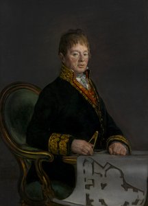 Porträt von Don Juan Antonio Cuervo