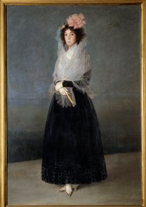 Porträt der Gräfin Del Carpio, Marquise von Solana (1757-1795)