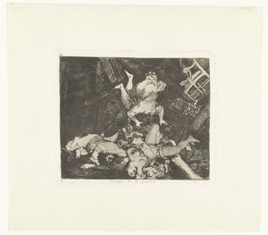 Verwüstungen des Krieges von Francisco de Goya