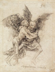 Se quieren mucho (Sie lieben sich sehr) von Francisco de Goya