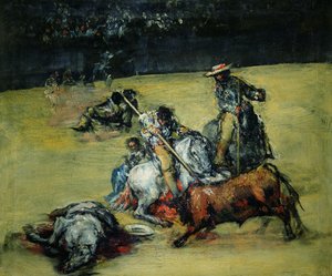 Der Stierkampf, ca. 1825