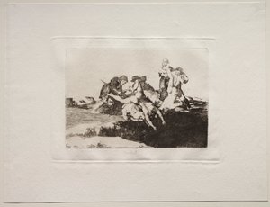 Die Schrecken des Krieges: Barmherzigkeit von Francisco de Goya