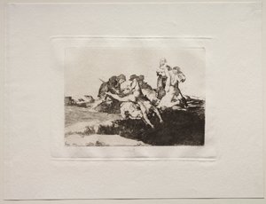 Die Schrecken des Krieges: Wohltätigkeit von Francisco de Goya