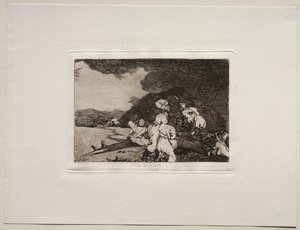 Die Schrecken des Krieges: Es geschieht dir recht von Francisco de Goya