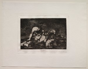 Die Schrecken des Krieges: Auch diese nicht von Francisco de Goya