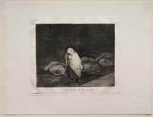 Die Schrecken des Krieges: Die Betten des Todes von Francisco de Goya
