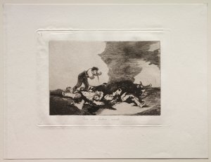 Die Schrecken des Krieges: Dafür wurdest du geboren von Francisco de Goya
