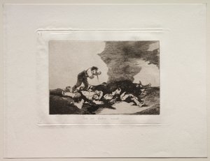 Die Schrecken des Krieges: Dafür wurdest du geboren von Francisco de Goya
