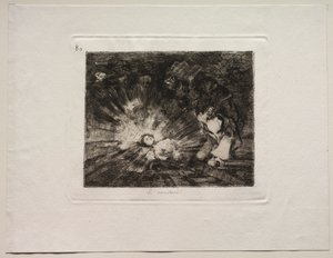 Die Schrecken des Krieges: Wird sie wieder auferstehen? von Francisco de Goya