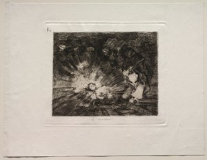 Die Schrecken des Krieges: Wird sie wieder auferstehen? von Francisco de Goya