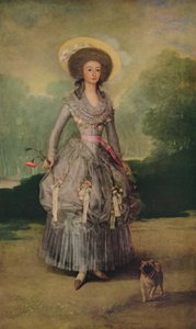 Die Marquesa de Pontejos von Francisco de Goya
