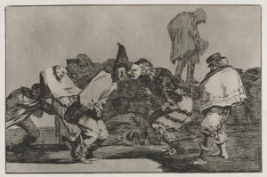 Die Sprichwörter: Karnevalsnarrheit, 1864