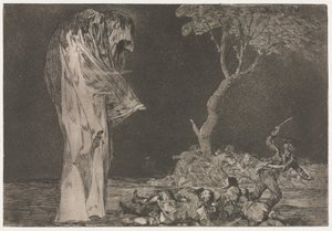 Die Sprichwörter: Torheit der Angst, 1864