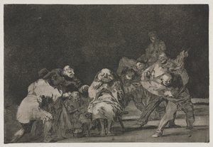 Die Sprichwörter: Treue von Francisco de Goya