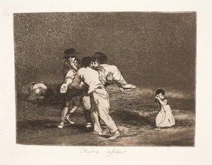 Unglückliche Mutter (50) von Francisco de Goya