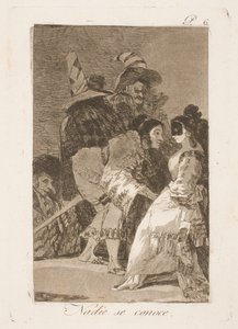 Wir kennen uns nicht von Francisco de Goya