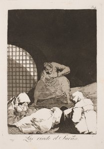 Weckt sie nicht, der Schlaf ist vielleicht ihr einziger Trost von Francisco de Goya