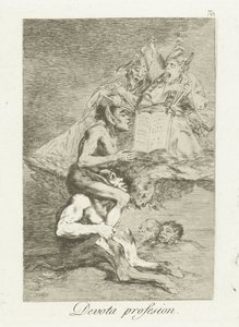 Frommes Bekenntnis von Francisco de Goya