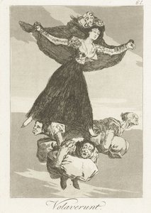 Sie haben geflogen (Volaverunt) von Francisco de Goya