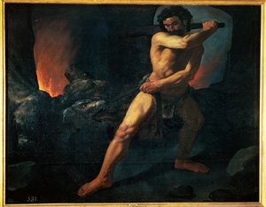Herkules und Zerberus von Francisco de Zurbaran