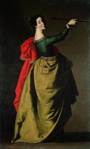 Heilige Ursula, 1635-1640 von Francisco de Zurbaran