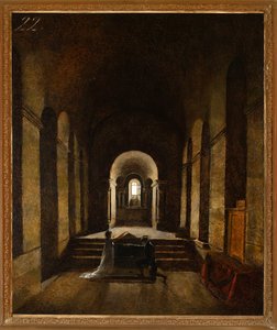 Der Schwur (Inneres einer Kapelle) von Francois-Marius Granet
