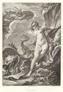Andromeda (Gravur) von Francois (after) Boucher