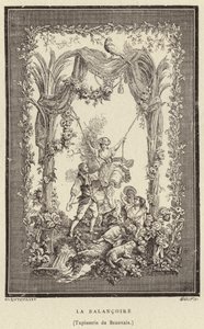 Die Schaukel von Francois (after) Boucher