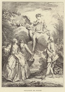 Prolog von Psyche von Francois (after) Boucher