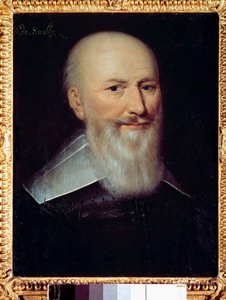 Porträt von Maximilian de Bethune (1560-1641) Baron de Rosny, Herzog von Sully Anonymes Gemälde (wahrscheinlich François Quesnel)