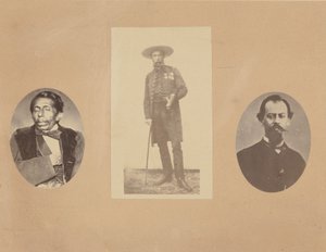 General Tomas Mejia, Kaiser Maximilian, General Miramon
