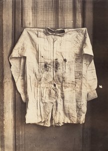 Das Hemd des Kaisers, getragen während seiner Hinrichtung, 1867
