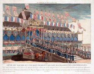Feierlichkeiten zur Krönung Napoleons