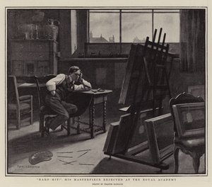 Hart getroffen! Sein Meisterwerk wurde von der Royal Academy abgelehnt