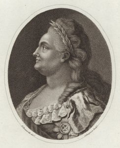 Katharina die Große von Francois Bonneville