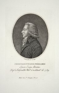 M. Talleyrand-Perigord, ehemaliger Bischof von Autun, veröffentlicht 1791