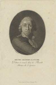 Porträt von Henri Masers de Latude 1725-1805, ca. 1793