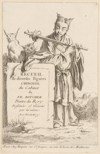 Sammlung verschiedener chinesischer Figuren von François Boucher